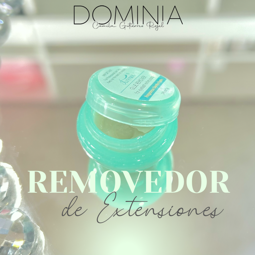 removedor de pegamento de extensiones de pestañas